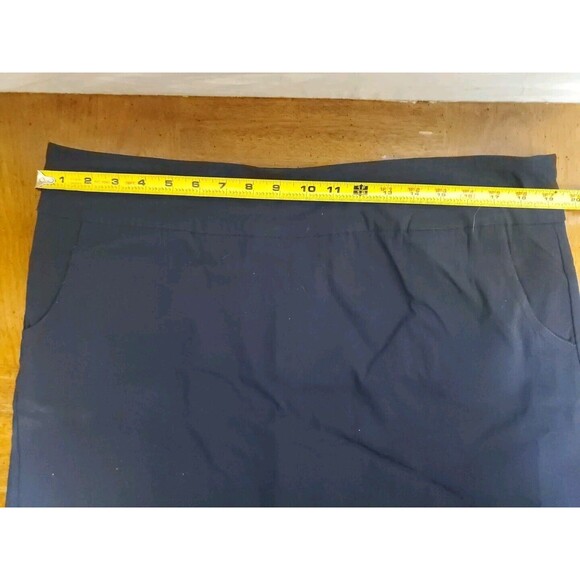 Zac & Rachel Navy Blue Skort Skirt Stretch Pockets Athletic Athleisure Size XL - Picture 4 of 6